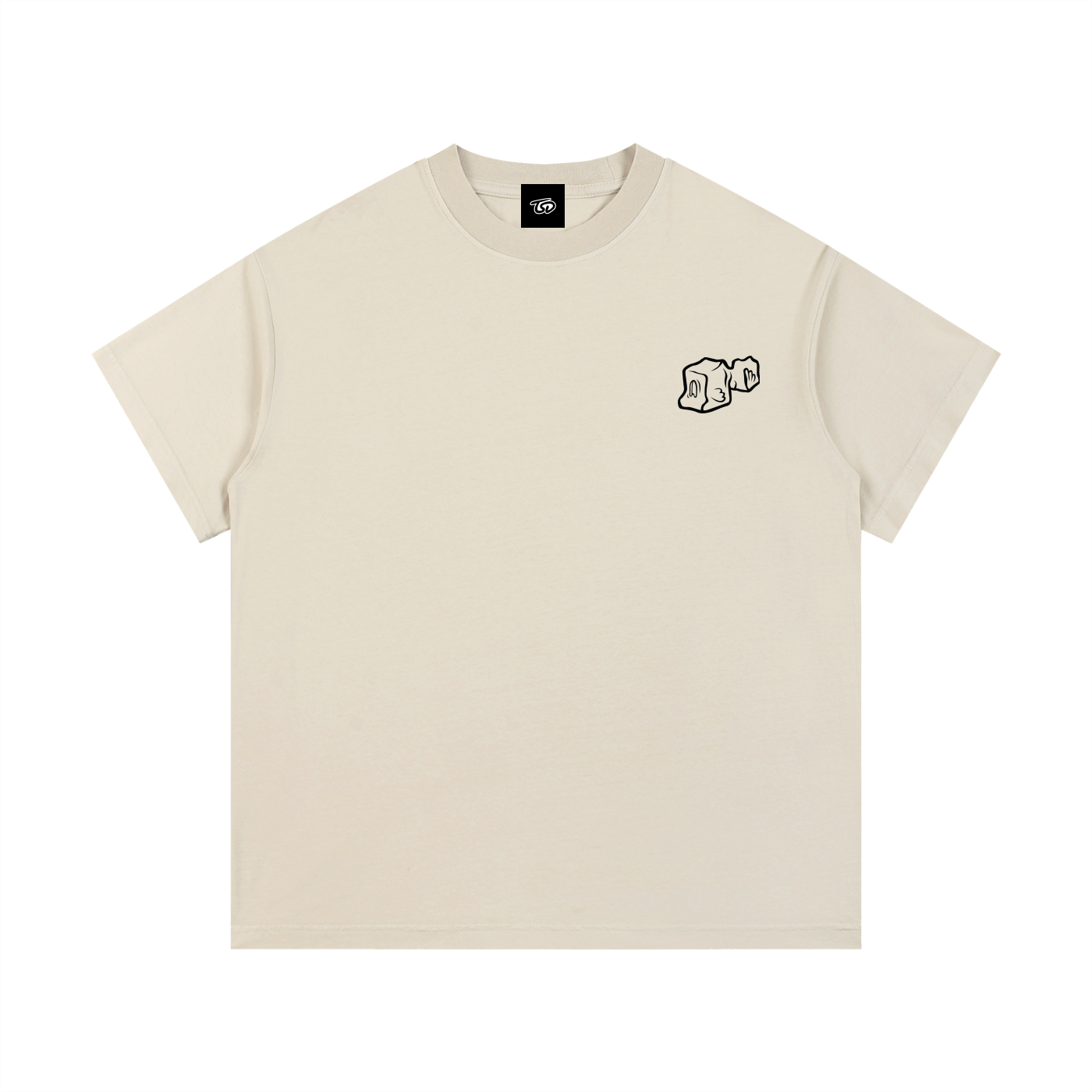 The Cubefish Series: Vintage Wash Cotton T-Shirt