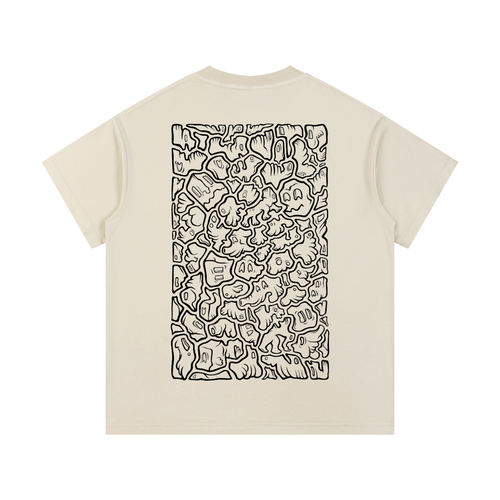 The Cubefish Series: Vintage Wash Cotton T-Shirt